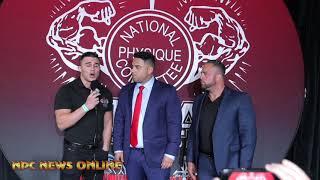 2020 NPC MUSCLECONTEST CHALLENGE Interview With Tyler Manion & Tamer  El Guindy.