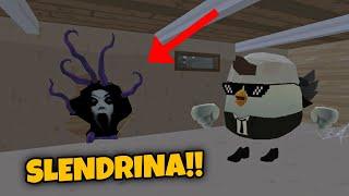  SUMMONED THE SCARY SLENDRINA IN CHICKEN GUN!! ВЫЗВАЛ СТРАШНУЮ СЛЕНДРИНУ В CHICKEN GUN!!