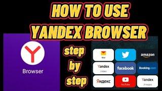 How to use YANDEX BROWSER | Best Browser