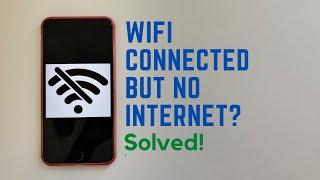 WiFi Connected but no Internet Access Fix | Android | 2024
