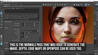 MANDALA - Stable Diffusion for Maya - Using ControNet in Maya!