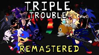 Ultimate Showdown - Triple Trouble but it's 1.5 Characters vs 2.0 Characters - Remastered Cover- FNF