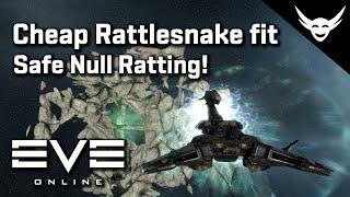 EVE Online - Cheap Cruise Missile Rattlesnake ratting fit