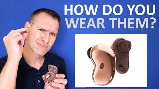 How To Wear Samsung Galaxy Buds Live - How do you put Galaxy Buds Live in to fit your ears?