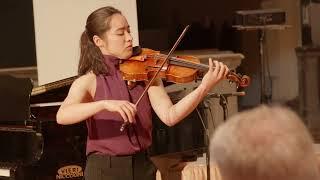 Emma Meinrenken | E. Ysaye | Sonata for violin solo n.2 op.27 | NUME Academy & Festival