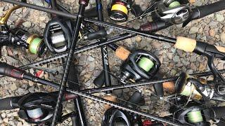 My Ultimate Rod & Reel Arsenal for Bass Fishing! | Ladybass