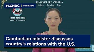 Cambodia-U.S. ties will 'flourish' regardless of U.S. election outcome, says Cambodian minister