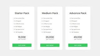 Elementor Tutorial: Pricing Table with Elementor and Wordpress