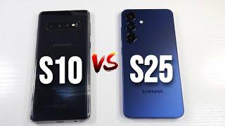 Samsung Galaxy S25 VS Samsung Galaxy S10! 2019 Flagship VS 2025 Flagship! How Far Have We Come?