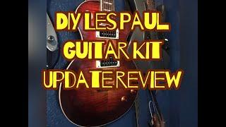 Diy Les Paul guitar kit build/update review