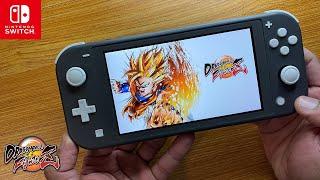 Dragon Ball FighterZ Nintendo Switch Lite Gameplay