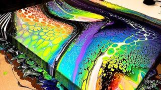 Vibrant and Colorful Fluid Art Tutorial