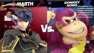 ChunkyKong (Donkey Kong) vs. Mr. E (Marth) | 14 May '24