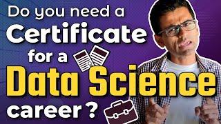 How useful are certificates to get a data science job?