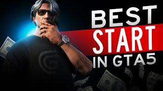 BEST START IN GTA 5 RP - FAST MONEY FROM SCRATCH!