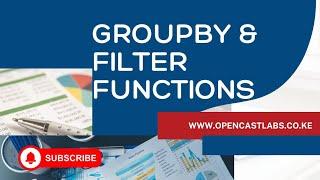 Excel FILTER and GROUPBY Functions Explained | Tutorial