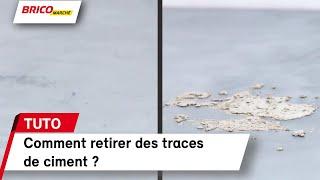 Comment retirer des traces de ciment ? | Bricomarché