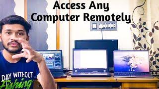 How to Access any Computer Remotely | How to Control any Laptop in another Laptop | Remote Desktop