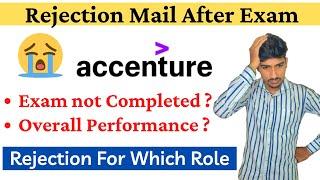 Accenture Interview Results 2024 | Accenture Rejection Mail After Interview | Accenture Offer Letter