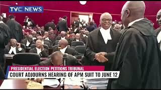 Court Adjourns Hearing of APM Suit to June 12