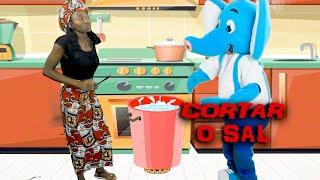 Cortar no sal - Canal Elefantito - kids music that teaches to avoid salt on food, hipertensão.