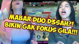 QUEEN OF D3333SAH COLLAB JADI DUO D3SAH?! PAKE POPOL KUPA AUTO MVP! BIKIN GAK FOKUS GILA!! zawlinaxx