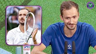 "Why tennis drives us crazy" | Daniil Medvedev | QF Post-match Press Conference | Wimbledon 2024