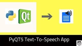 Text-To-Speech Application (Offline) Using PyQT5 Module In Python