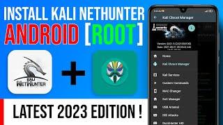 How to Install Kali Nethunter on Rooted Devices 2023 | Flash Nethunter with Magisk Manager Android