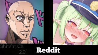 ANIME vs REDDIT (The Rock Reaction Meme) | BLUE ARCHIVE part 2