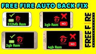 FREE FIRE AUTO BACK IN SAMSUNG J2 | FREE FIRE AUTO BACK PROBLEM SOLUTION