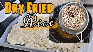 DRY RICE  FRIED  | HOMEMADE EASY QUICK By MaNang ROSE Vlog