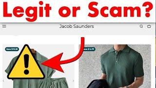 Jacob Saunders Clothing Review - Legit or Scam?