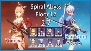 Yoimiya Ayaka | Spiral Abyss Floor 12 | Genshin Impact 2 7