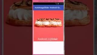 Android Auto Image Slider