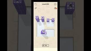 Stack Blocks 3D Level 204 Walkthrough