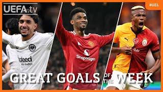 #UEL Great Goals Matchday 4 | Diallo, Osihmen, Marmoush...