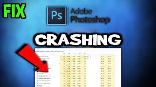 Adobe Photoshop – How to Fix Crashing, Lagging, Freezing – Complete Tutorial