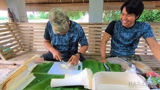 EP355-Part 1 - Pangunguha ng Ubod ng Buli | Ginataang Ubod | Unboxing | Occ. Mindoro