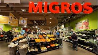 Swiss Supermarket Migros || Food prices in Switzerland || Shopping