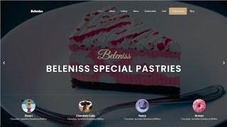 Complete Cake Website Step by Step using HTML, CSS, JAVASCRIPT, JQuery