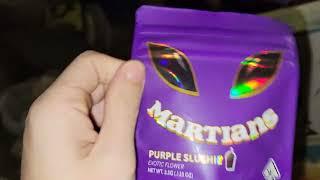 Martians Purple Slushie Exotic Flower Review