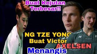 Ng Tze Yong Buat Rank No1 Dunia Victor Axelsen MENANGIS 2023