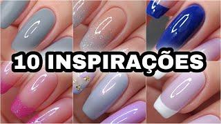 10 INSPIRAÇÕES DE UNHAS