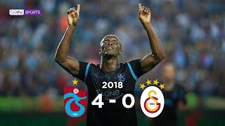 Trabzonspor 4 - 0 Galatasaray | Maç Özeti | 2018/19