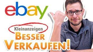 BESSER VERKAUFEN AUF ebay Kleinanzeigen 