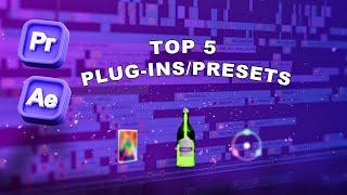 TOP 5 MUST HAVE MUSIC VIDEO PRESETS/PLUG-INS