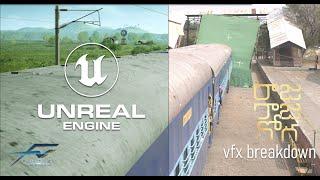 Raja Raja Chora | Train Scene | VFX Breakdown | Unreal Engine