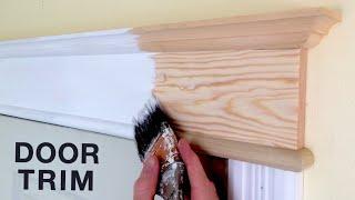 How to Install Door Trim on Closet Doors - Casing & Finish Carpentry