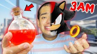 ORDERING SHADOW.EXE POTION FROM THE DARK WEB AT 3AM!! * SONIC VS SHADOW *